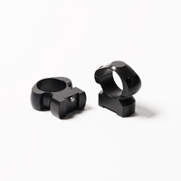 Accura Tikka 1" steel rings with recoil lug