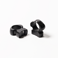 Accura Tikka 1" steel rings with recoil lug