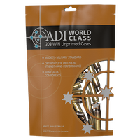 ADI Unprimed Brass - .308 Winchester 50 Pack