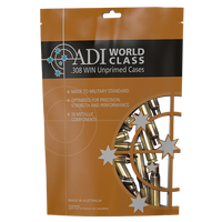 ADI Unprimed Brass - .308 Winchester 50 Pack