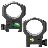 Accu-Tac 34mm Scope Rings w/ Bubble Level
