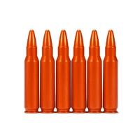 A-Zoom Orange Aluminium Snap Caps