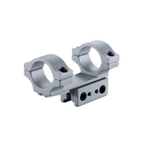 BKL-253 1" Scope Mount - 3" Long Cantilever Mount - Silver