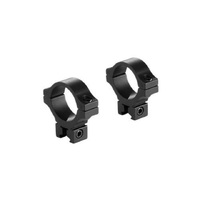 BKL-303 0.6 Long Dovetail 30mm Rings - Low - Matte Black