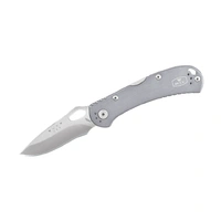 Buck Spitfire Grey Drop Point Folding Knife 8.3cm