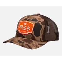 Buck Bark Brown Duck Camo Cap