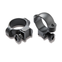 Burris 1" Rimfire / Airgun Deluxe Gloss Steel Rings
