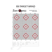 Bore Xpress Target Paper MRAD Sighting In 20 Pack