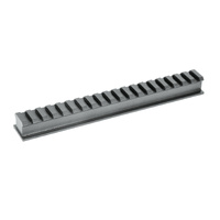 EGW HD Picatinny Rail Blank 7075 Aluminum Black Anodized