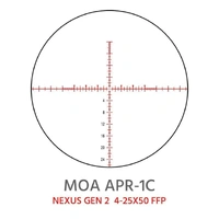 Element Nexus Gen 2 4-25x50 MOA APR-1C Riflescope