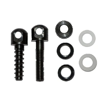 Grovtec Swivel Studs - One 7/8" machine screw and nut. ¾" wood screw