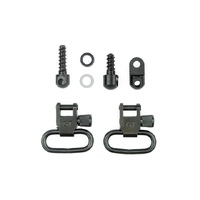 Grovtec Ruger Carbines, Auto & Single Shot Swivel Set 1" Loops Black
