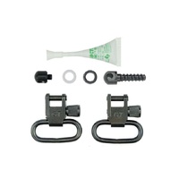 Grovtec Mossberg 500 Swivel Set 1" Loops Black