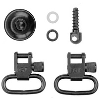 Grovtec Remington 870, 870 Youth 12 Gauge Swivel Set 1" Loops Black