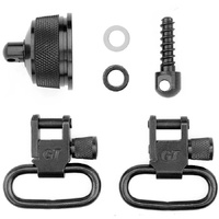 Grovtec Remington 11-87 12 Gauge Swivel Set 1 Loops Black