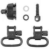 Grovtec Remington 11-87 12 Gauge Swivel Set 1 Loops Black