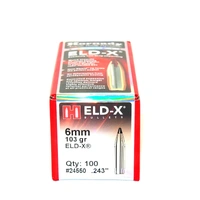 Hornady 6mm .243 103 gr ELD-X 100 Pack