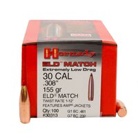 Hornady .308 155 gr ELD Match 100 Pack