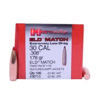 Hornady .308 178 gr ELD Match 100 Pack