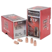 Hornady 32 Cal .312 100 gr XTP 100 Pack