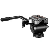 Leofoto BV-5L 50mm Base Fluid Video Head with Arca QP-70N Plate