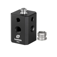 Leofoto CF-8 Accessory Mounting Adapter with 5 x 1/4" Threads