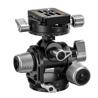 Leofoto G3 50mm 3-Axis Geared Head with BPL-50N Plate