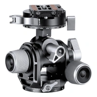 Leofoto G4PCL 60mm 3-Axis Geared Head with Lever Release Clamp