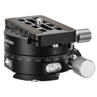 Leofoto GR-2 60mm Geared Panning Clamp with QP-70N Plate