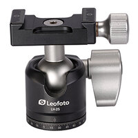 Leofoto LH-25 Low Profile Ball Head with PU-25 Plate