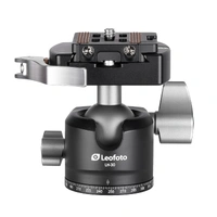 Leofoto LH-30LR 30mm Low Profile Ball Head with LR-50 Quick Release Lever Clamp and NP-50 Plate