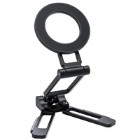 Leofoto PS-5 Magnetic Foldable Phone Stand - Black