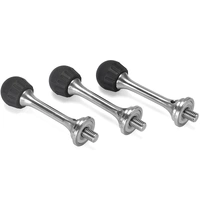 Leofoto TFS 113mm 3/8 Tripod Replacement Foot Spikes with Rubber Cap