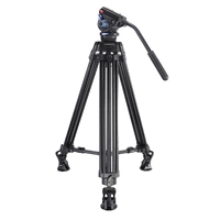 Leofoto VT-20 Video Tripod + LF-75 75mm Video Fluid Head