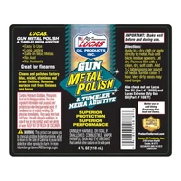 Lucas Oil Gun Metal Polish 4oz 118ml