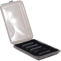 MTM Choke Tube Case holds 6 Extended Chokes - Smoke