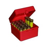 MTM Shotshell Box 25 Round Original Flip-Top 20 Gauge up to 3 - Red