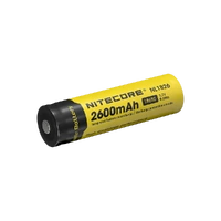Nitecore 18650 Li-ion Battery, 3.7V 2600mAh