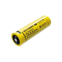 Nitecore 21700 High Performance Li-ion Battery, USB-C Rechargeable, 3.6V 5000mAh