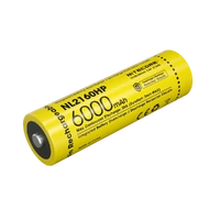 Nitecore 21700 High Performance Li-ion Battery, USB-C Rechargeable, 3.6V 6000mAh