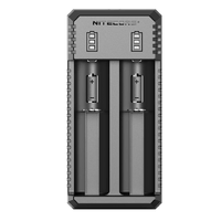 Nitecore Dual Slot Portable USB Charger for Li-ion Batteries