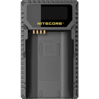 Nitecore Dual Slot USB Charger for Leica BP-DC12 Series Batteries