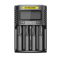 Nitecore UMS4 Intelligent High Output Four Slot USB Charger for Li-ion Batteries