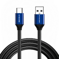 Nitecore USB-C to USB-C Braided Charging Cable, 1m, 3A