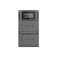 Nitecore Intelligent Dual Slot Charger for Sony NP-FM500H, NP-F730, NP-F750, NP-F770, NP-F970, NP-