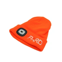 Pard Beanie with built in light - Orange