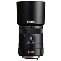 Pentax HD D FA 100mm f/2.8 ED AW Macro Lens (Black)