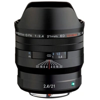 Pentax-D HD FA 21mm f/2.4 ED Limited DC WR Lens - Black