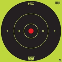 ProShot Splatter Shot 12" Green Bullseye Target with Tag Paper - 5 Pack