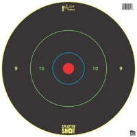 ProShot Splatter Shot 12" Bullseye Multi-Colour Target 5-pack
